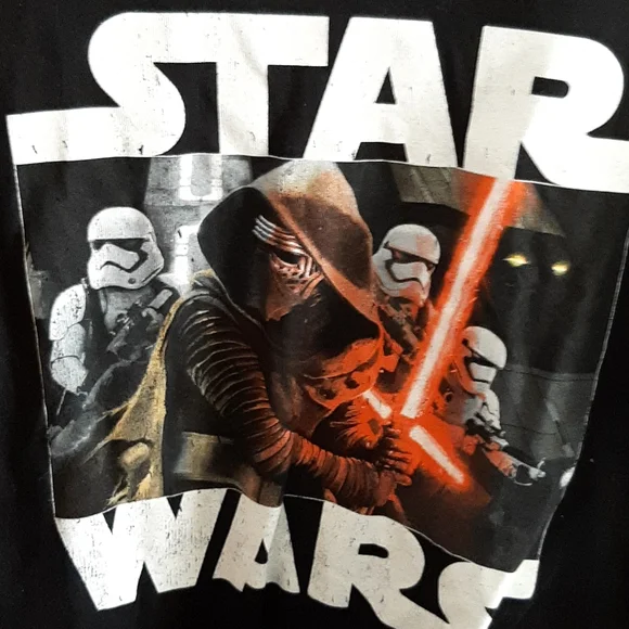 Star wars tee shirt, black, mens large. - Picture 2 of 3